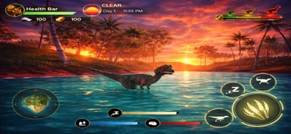 Jurassic Primal Dino Sim Clash screenshot 3