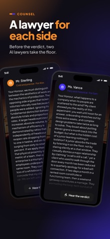 Who's Right? AI Debate Judge screenshot 4