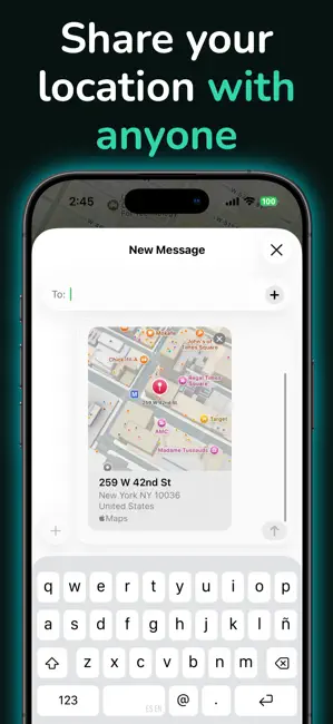Location Changer - Drop Pin iPhone screenshot 2