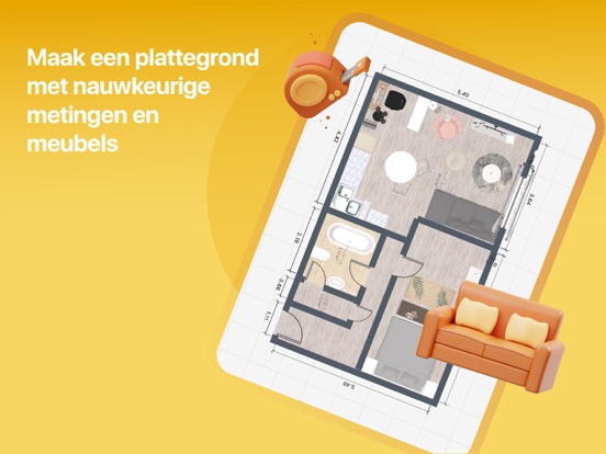 3D Kamer & Interieur Inrichten iPad app afbeelding 8