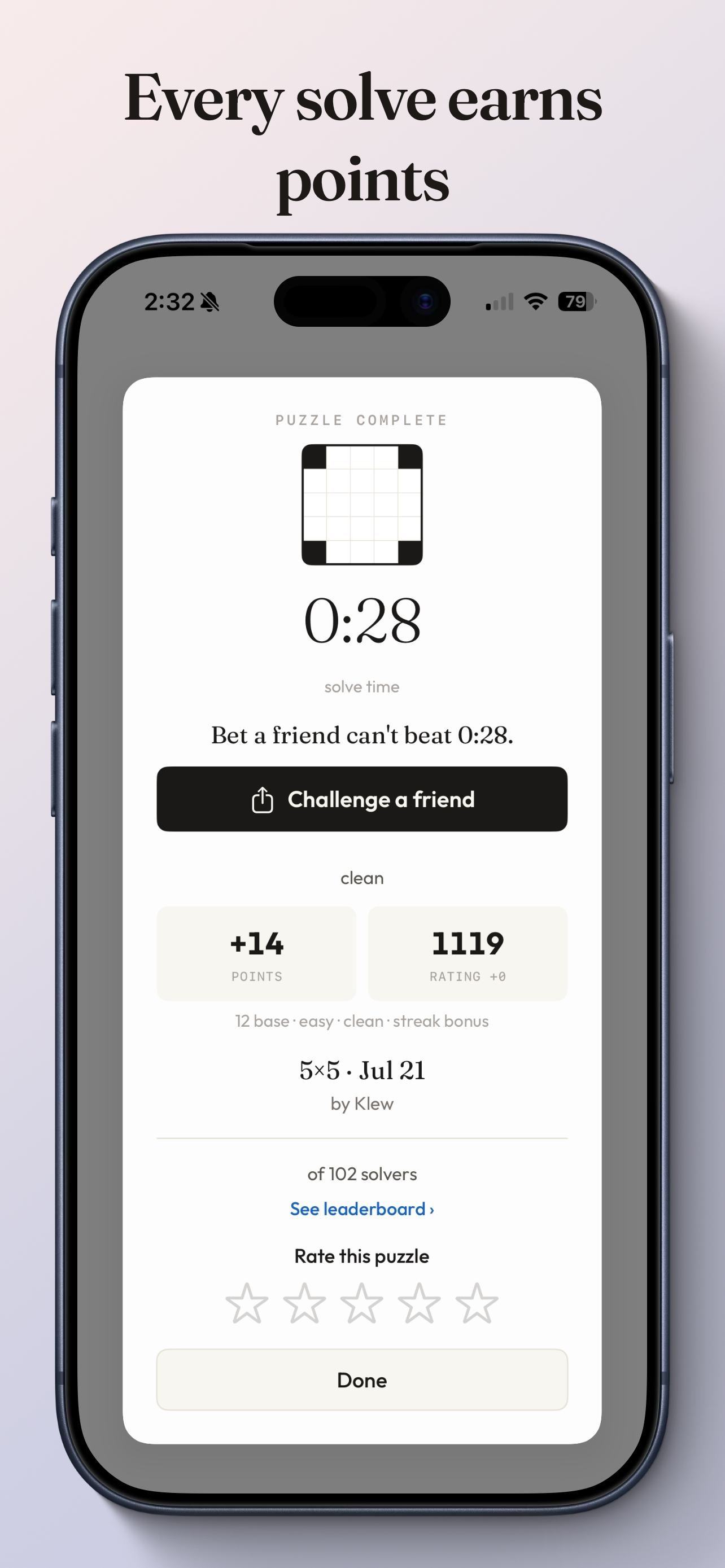 Klew: Daily Crossword screenshot 4