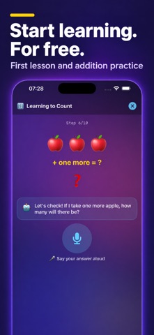Math Lessons by Voice Screenshot 2 of 3