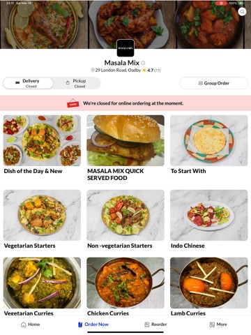 Masala Mix iPad screenshot