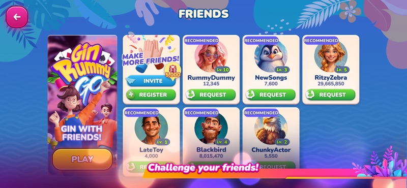 Gin Rummy Go: Card Game Online screenshot 9