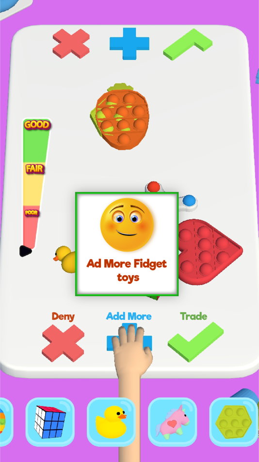 #3. Fidget Trading 3D - Pop Us (iOS) 来自: Muhammad Haroon Mehmood