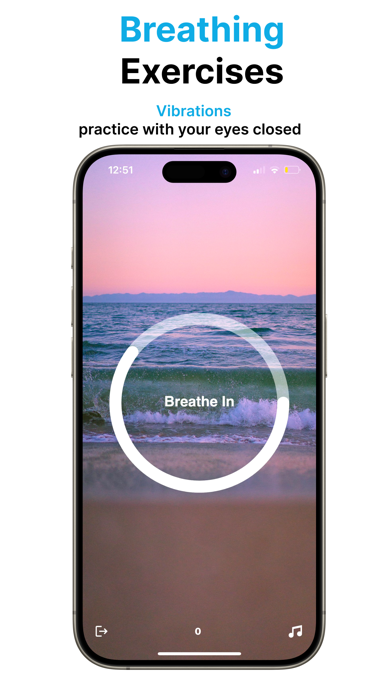Screenshot #1 pour Peace - Breathing Exercises