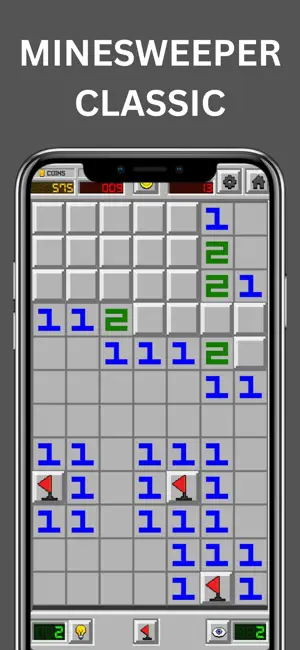 Minesweeper Retro Classic Game screenshot 1