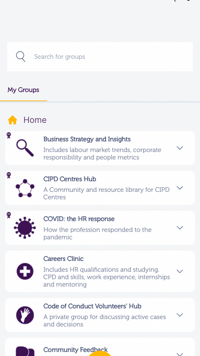 CIPD Community Catch-up Screenshot