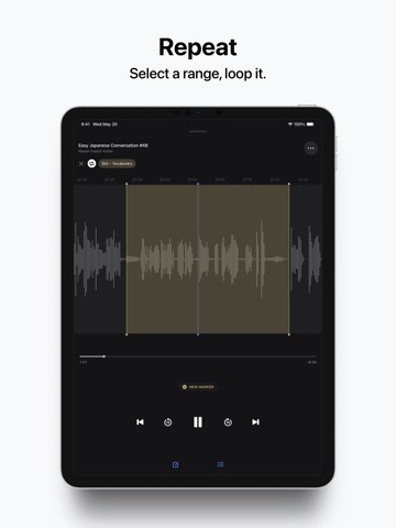 Sailer: MP3 Player iPad screenshot