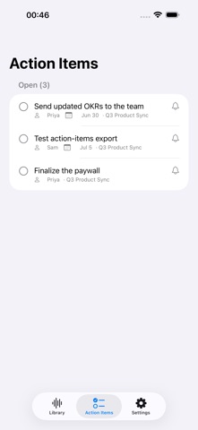 AI Audio Summarizer - Notably Screenshot 4 of 5