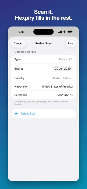 Hexpiry screenshot 2