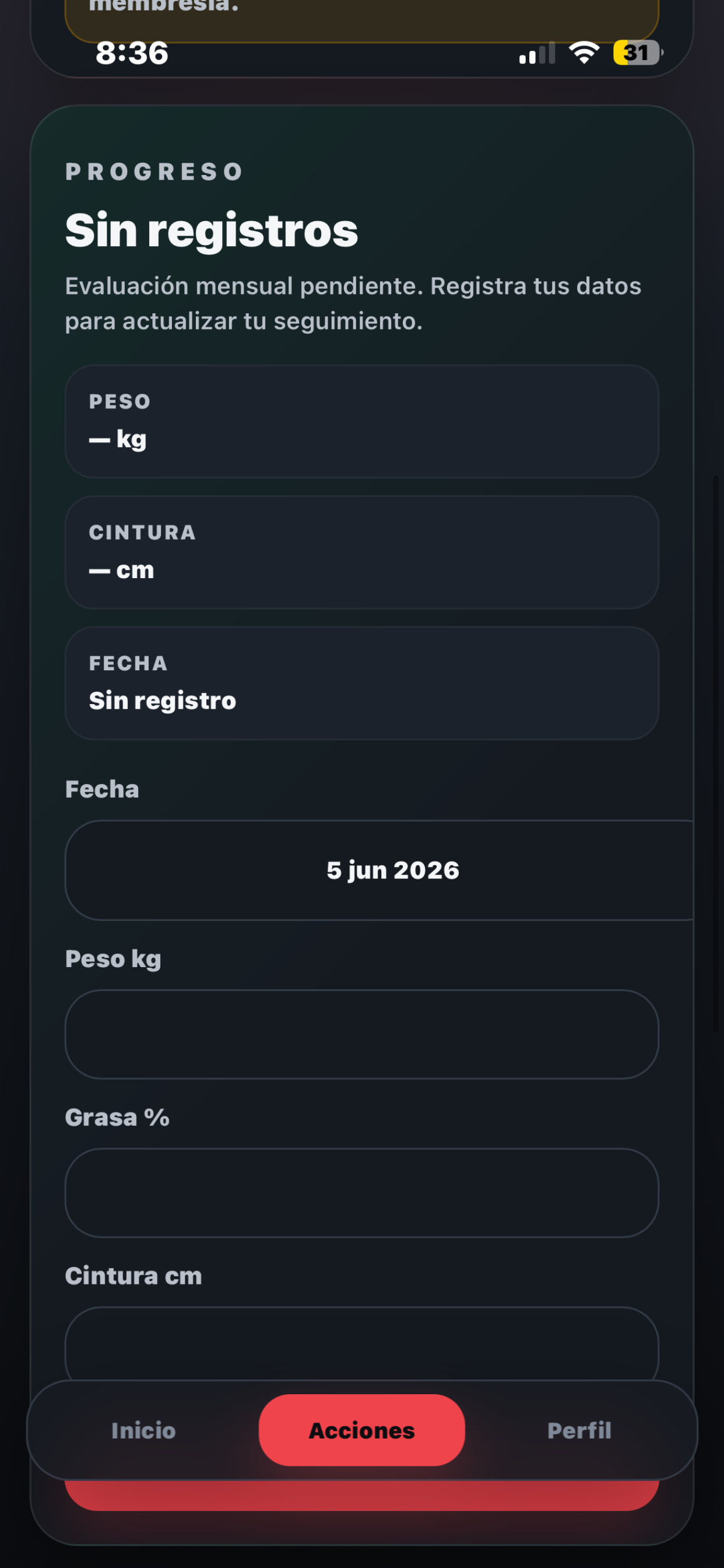 FitEvo screenshot 9