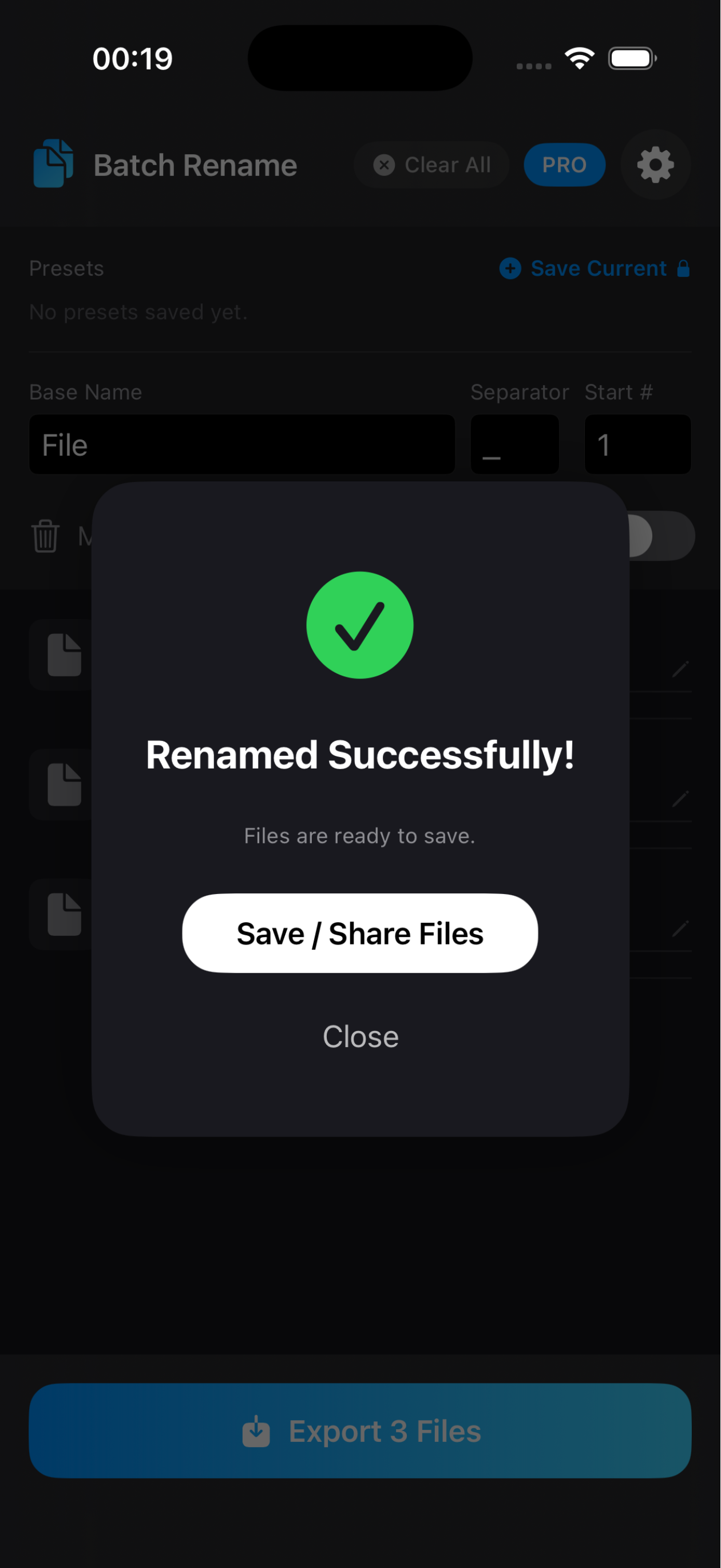 Batch Rename Files