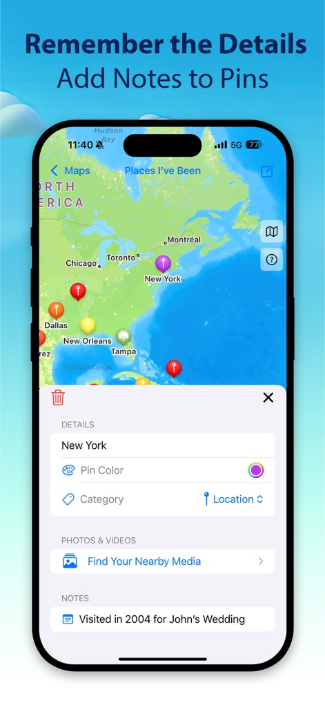 My Travel Map: Trip Tracker - Travel App | MWM