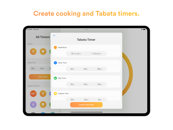 Loop - Interval & Multi Timer iPad screenshot 6 - Utilities app