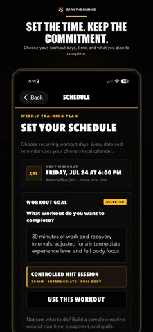 Faithful Reps: Accountability iPhone screenshot