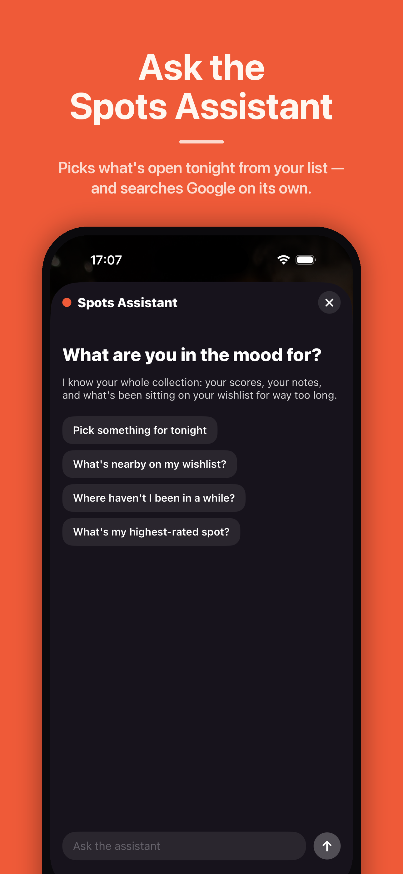 Spots – restaurant wishlist screenshot 3