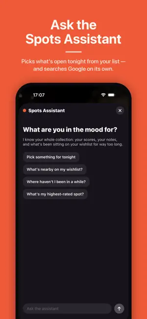 Spots – restaurant wishlist screenshot 3