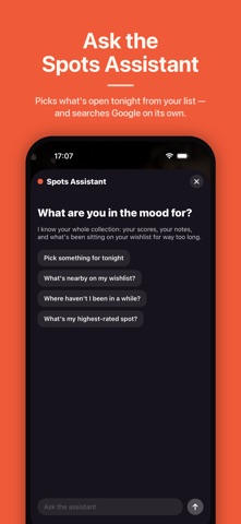 Spots – restaurant wishlist Screenshot 3 of 6