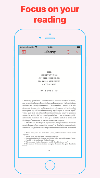 PDF Library eBook Reader Screenshot