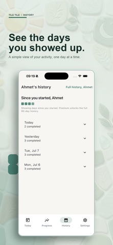 Tile Tile: Habit Tracker Screenshot 2 of 6
