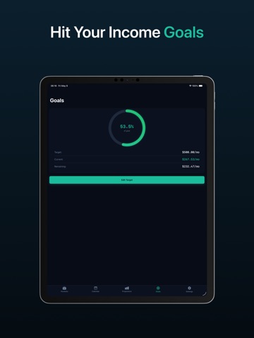 Dividend Tracker: Pulse iPad screenshot