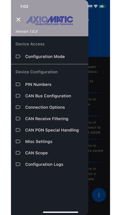Screenshot #2 pour CAN2BLE Configuration