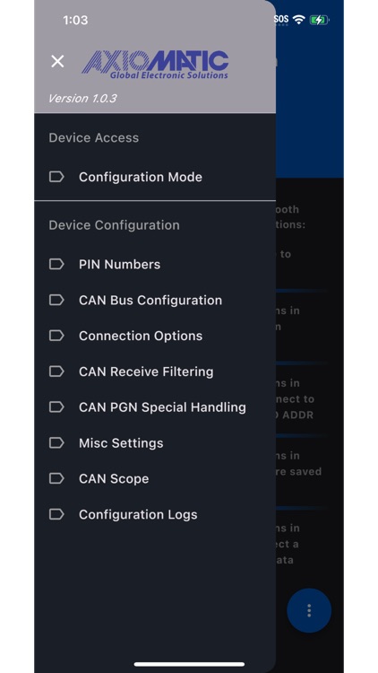 CAN2BLE Configuration