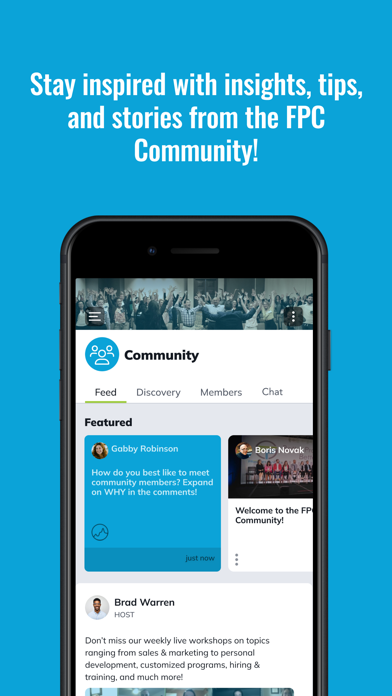 FPC Community iPhone screenshot 4 - Business app