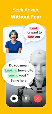 LangLearn: AI English Tutor iPhone screenshot 3