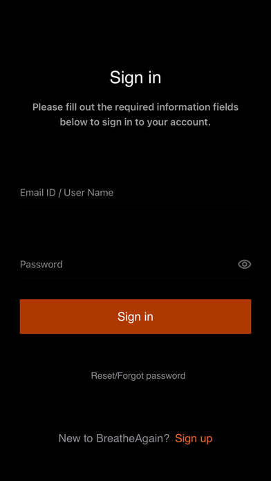 BreatheAgain Screenshot