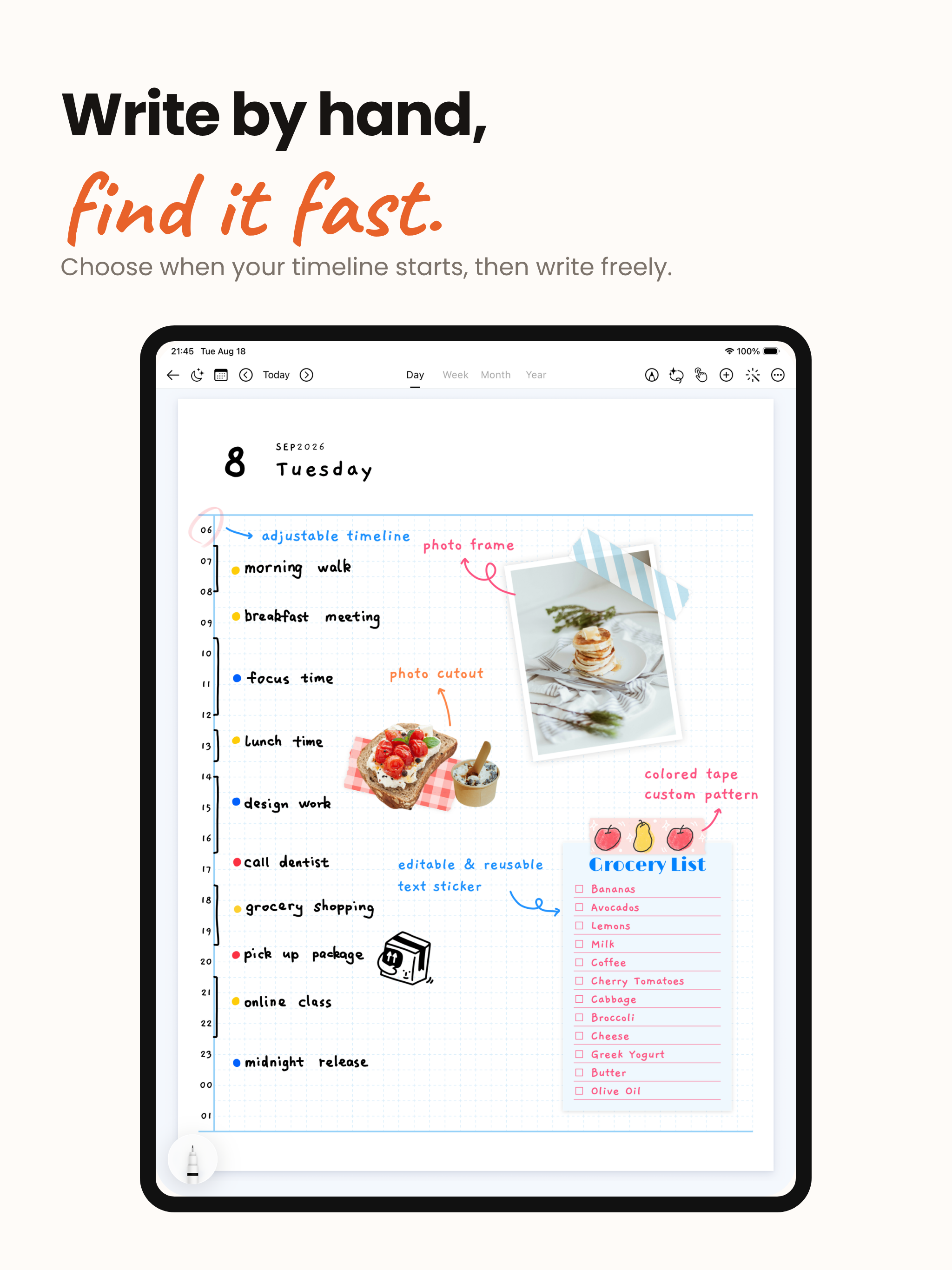 Mino: Minimal Bullet Journal screenshot 4