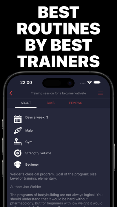 GymUp: Gym Workout Tracker Log Screenshot 2 of 7