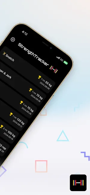 Strength Tracker - Growth Log screenshot 2