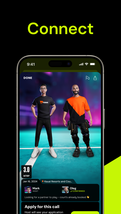 Tenni - Find Tennis Partners Screenshot