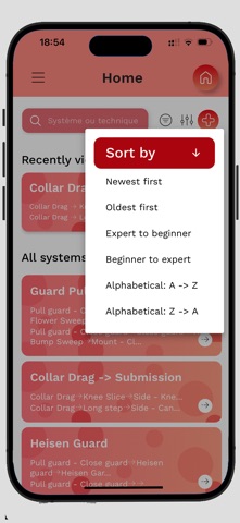 BJJ Strategy screenshot