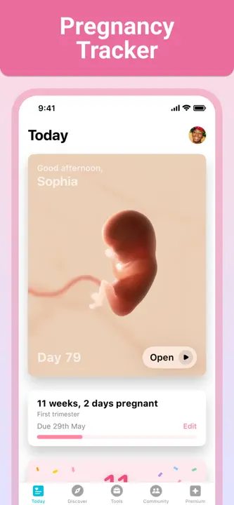 Pregnancy +のスクリーンショット（1/7）