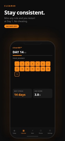 Clear 60 - Skin Challenge Screenshot 2 of 5