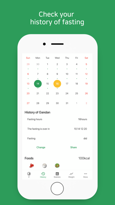 SimFast: Fasting Tracker Screenshot