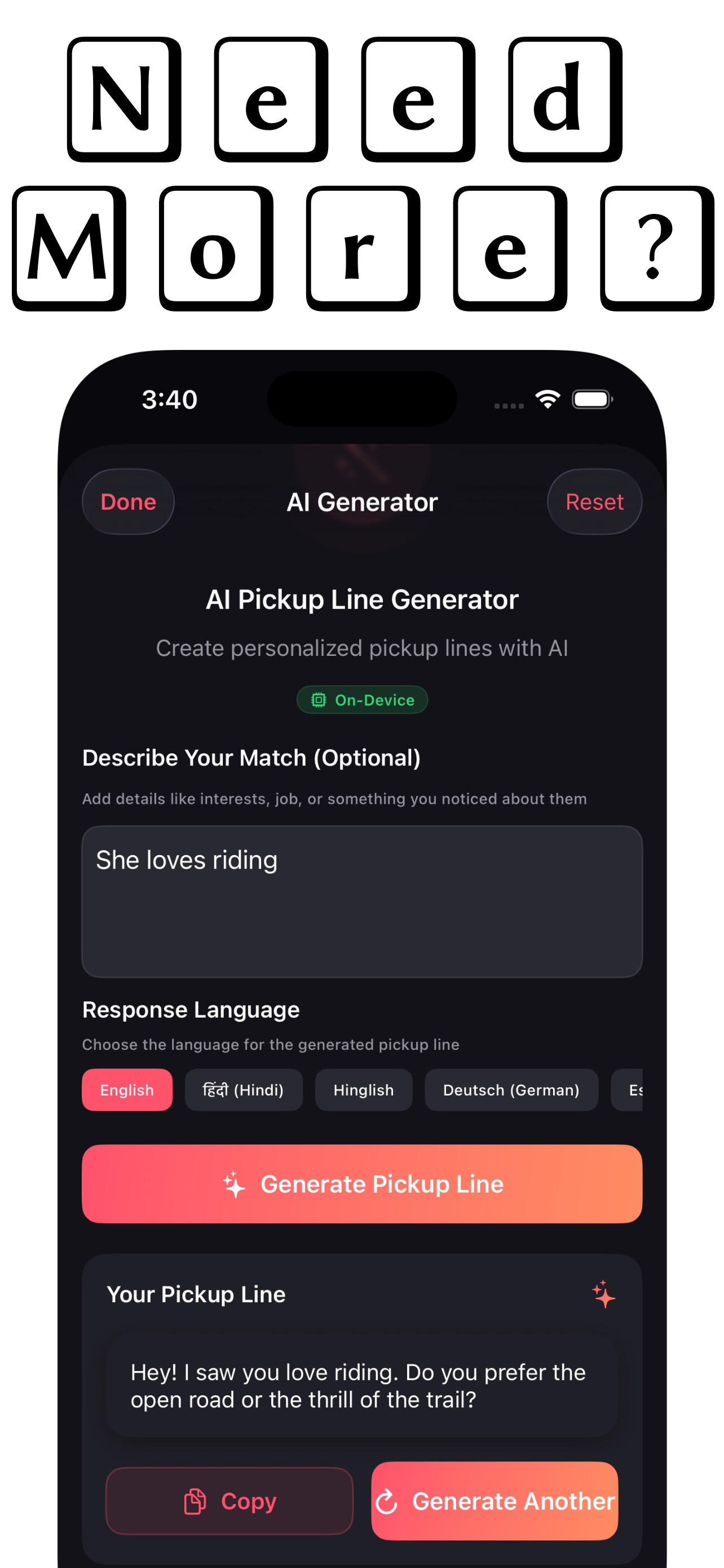 Pickup Bud: AI