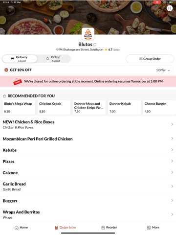 App screenshot