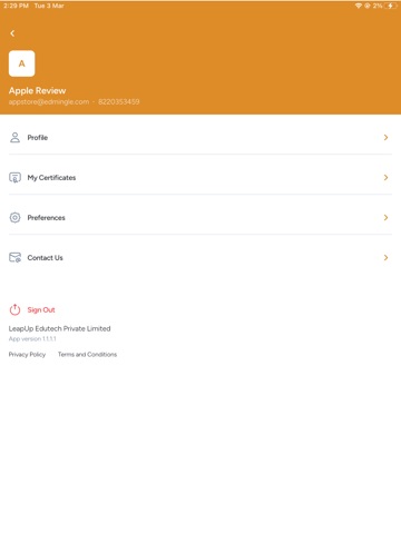 Leapup Edutech iPad screenshot 2