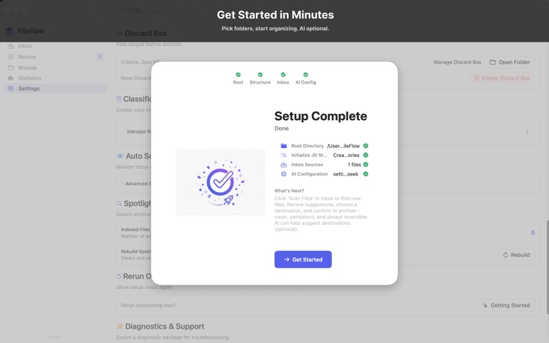 Fileflow screenshot
