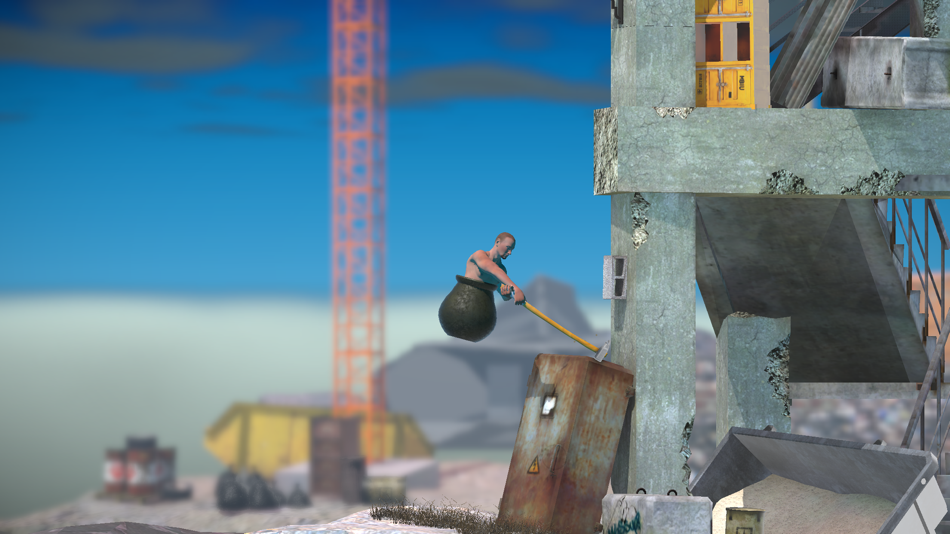 #4. Getting Over It+ (iOS) 由: Bennett Foddy