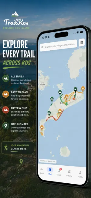 TrailKos: Hike Kos Island screenshot 3