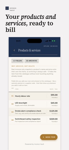 Invoice Vault Screenshot 6 of 10