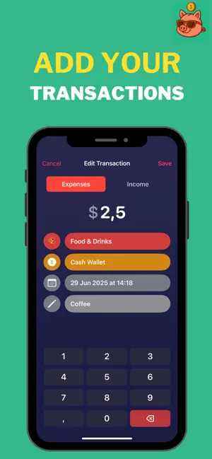 Spending Tracker: Tomi screenshot 3