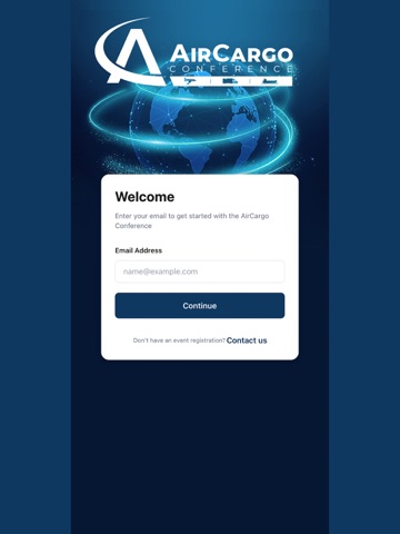 AirCargo Conference iPad screenshot