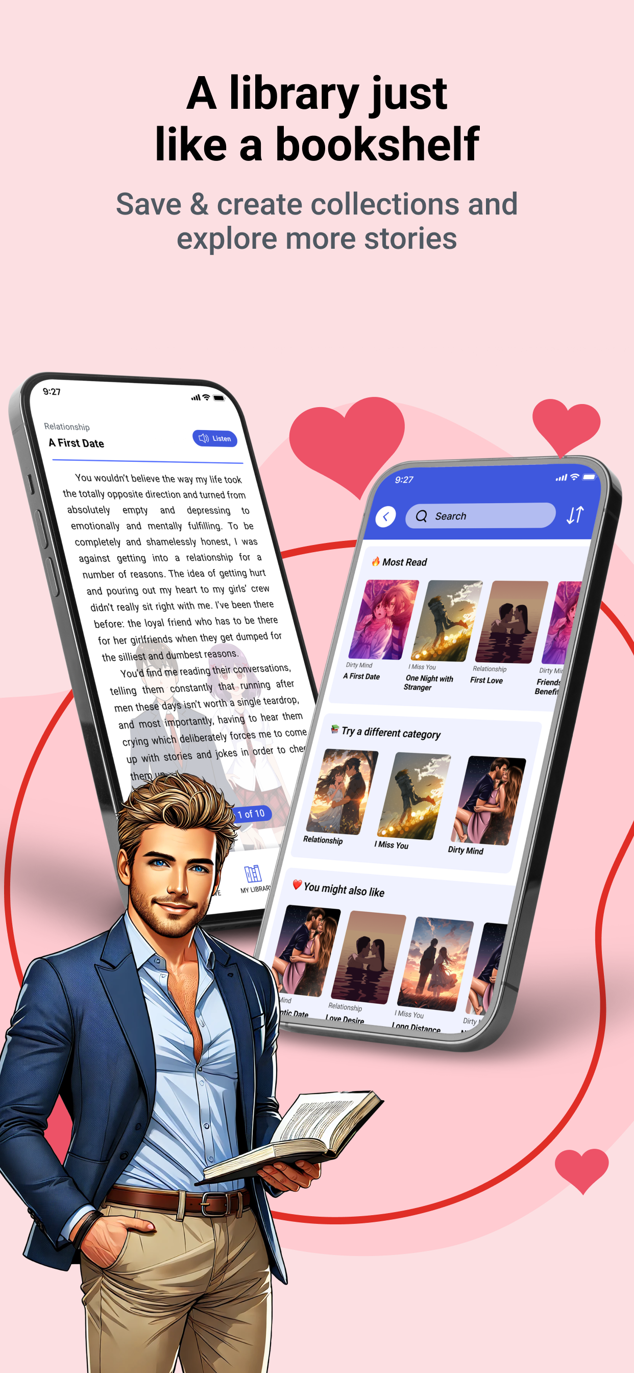 EroTales - Romantic Stories screenshot 5