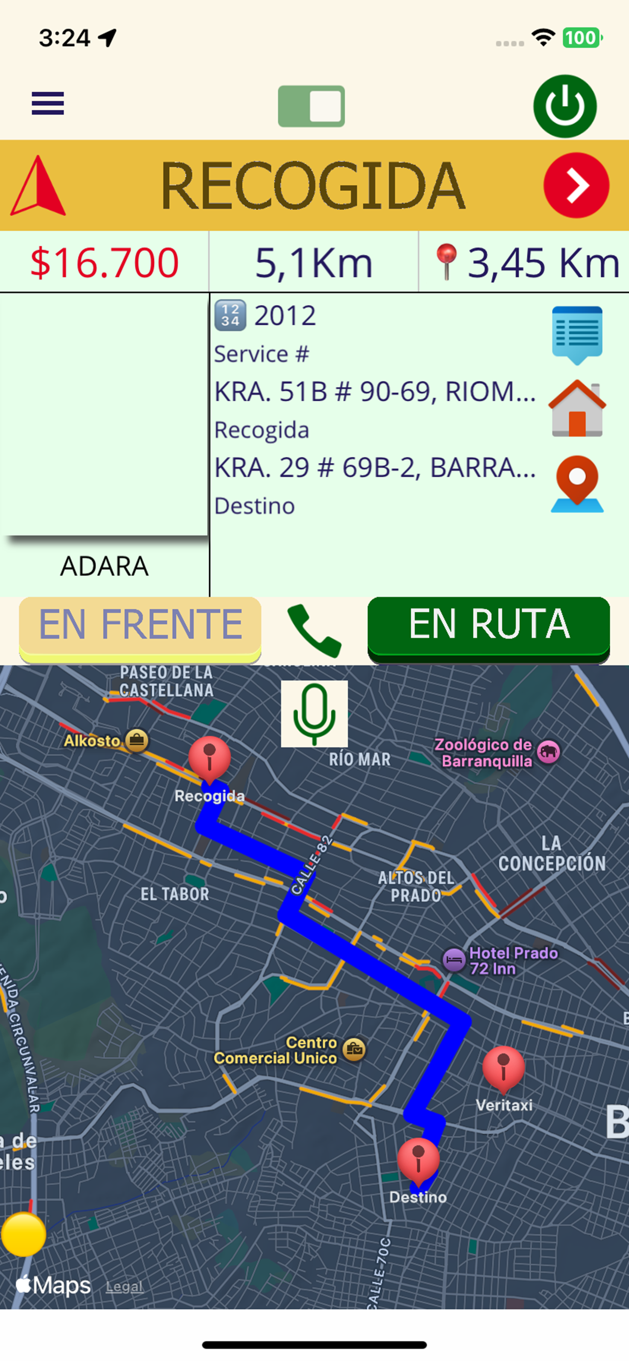 VeriTaxi Driver screenshot 10